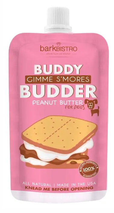 Dog Peanut Butter Squeeze Pack – 4 oz (Buddy Budder Flavors)